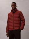 Calvin Klein Men's Nylon Puffer Jacket In Red