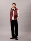 Calvin Klein Men's Nylon Puffer Vest In Red