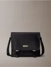 Calvin Klein Men's Nylon Small Messenger Bag In Black