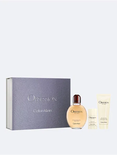 Calvin Klein Men's Obsession Gift Set In White
