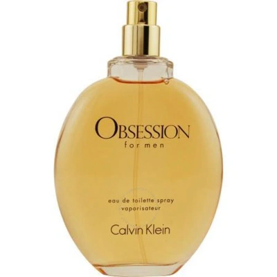Calvin Klein Men's Obsession Men Edt Spray 4.2 oz (tester) Fragrances 088300696512 In N/a