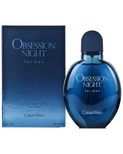 Calvin Klein Men's Obsession Night 4oz Eau De Toilette
