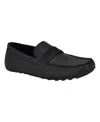 Calvin Klein Men's Oliver Logo Gross Grain Loafers In Black