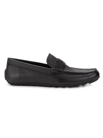 Calvin Klein Men's Oliver Logo Loafers In Black