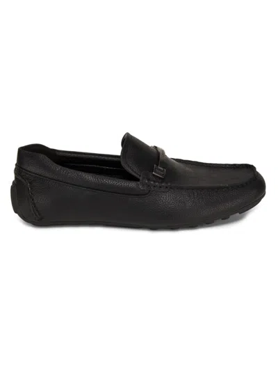 Calvin Klein Men's Otilis Faux Leather Driving Loafers In Black