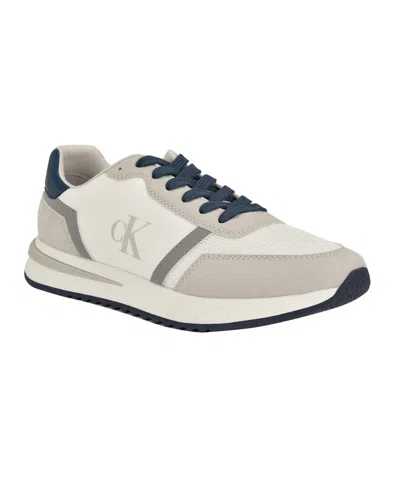 Calvin Klein Men's Picio Lace Up Casual Sneakers In Multi