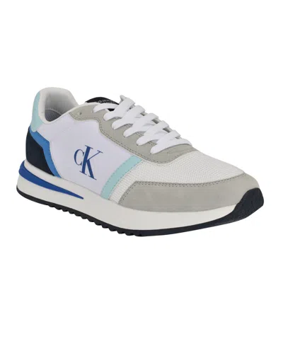 Calvin Klein Men's Picio Lace Up Casual Sneakers In Multi