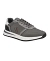Calvin Klein Men's Men's Picio Monogram Logo Sneaker In Dark Grey