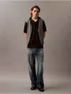 Calvin Klein Men's Supima Cotton Classic Polo Shirt In Black