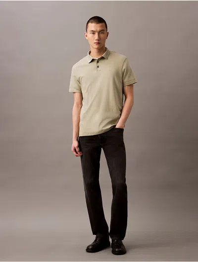 Calvin Klein Men's Supima Cotton Classic Polo Shirt In Tea