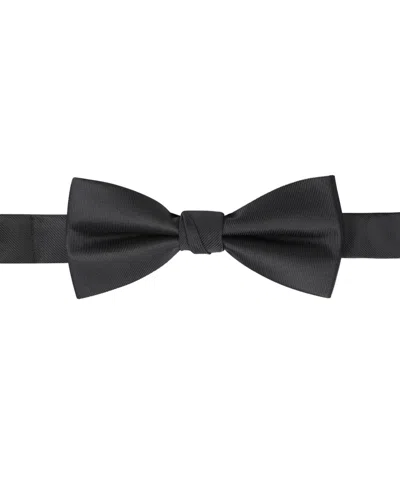 CALVIN KLEIN MEN'S PRE-TIED CLASSIC BLACK BOW TIE
