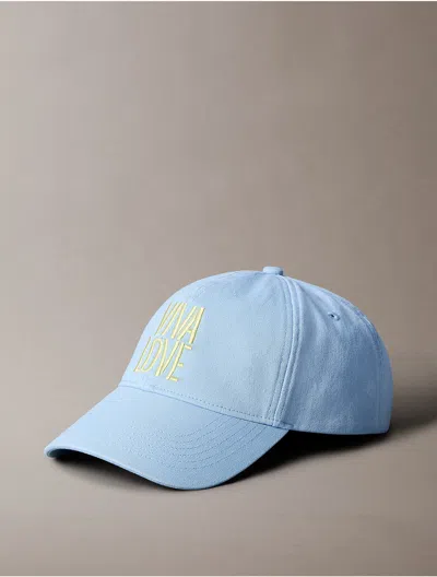 Calvin Klein Men's Pride Baseball Cap In Blue