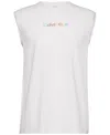 Calvin Klein Men's Pride Tank Top In White