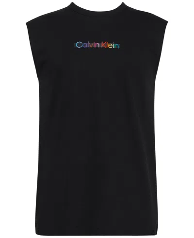 Calvin Klein Men's Pride Tank Top In Black