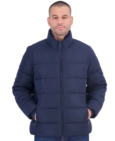 Calvin Klein Men's Puffer Jacket In Blue