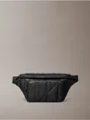 Calvin Klein Men's Puffer Monogram Logo Sling Bag In Black