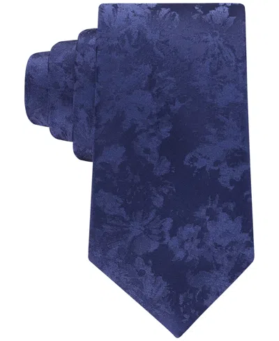 Calvin Klein Men's Raes Floral Tie In Blue