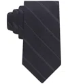 Calvin Klein Men's Randi Stripe Tie In Black
