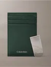 Calvin Klein Men's Refined Saffiano Card Case + Money Clip