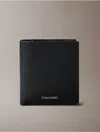 Calvin Klein Elegant Leather Wallet With Rfid Blocking