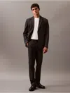 Calvin Klein Men's Refined Stretch Pinstripe Slim Trouser