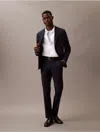 Calvin Klein Men's Refined Stretch Slim Pants In Dark Sapphire