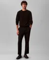 Calvin Klein Men's Regular Fit Elastic Jogger Pants In Brown