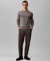 Calvin Klein Men's Regular Fit Elastic Jogger Pants In Gray
