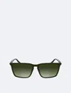 Calvin Klein Men's Resin Rectangle Sunglasses
