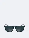Calvin Klein Men's Resin Rectangle Sunglasses