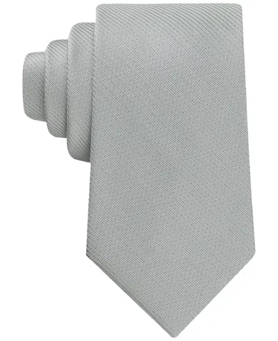 Calvin Klein Men's Reston Stripe Tie In Gray