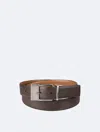 Calvin Klein Men's Reversible Harness Buckle Belt