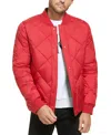Calvin Klein Men's Reversible Quilted Jacket In Deep Red