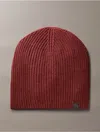 Calvin Klein Men's Ribbed Solid Beanie