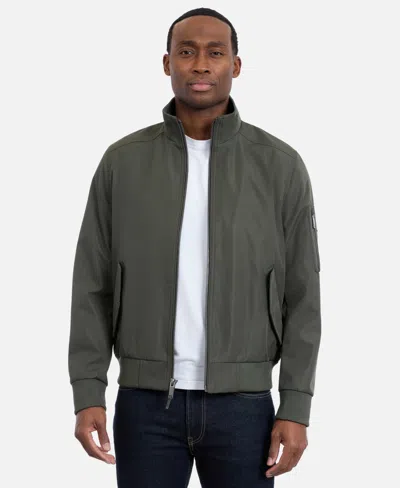 Calvin Klein Men's Ripstop Bomber Jacket In Green