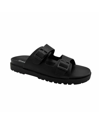 CALVIN KLEIN MEN'S ROOSE OPEN TOE CASUAL SANDALS