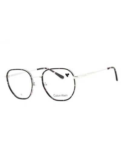 Calvin Klein Men's Round Eyeglasses - Ck24113 Style In Black