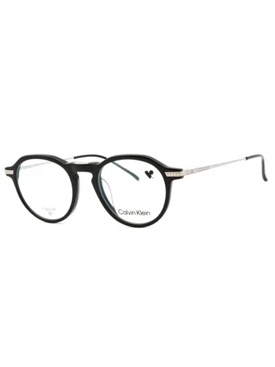 Calvin Klein Men's Round Frame Eyeglasses In Animal Print
