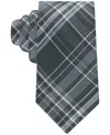 Calvin Klein Men's Russel Plaid Tie In Blue