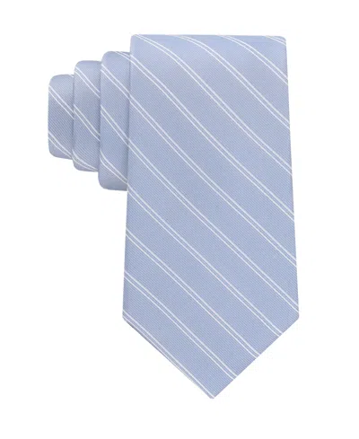 Calvin Klein Men's Sabine Stripe Classic Tie In Blue
