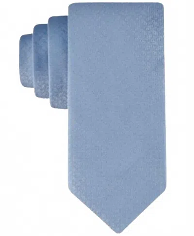 Calvin Klein Men's Santiago Textured Tie In Blue