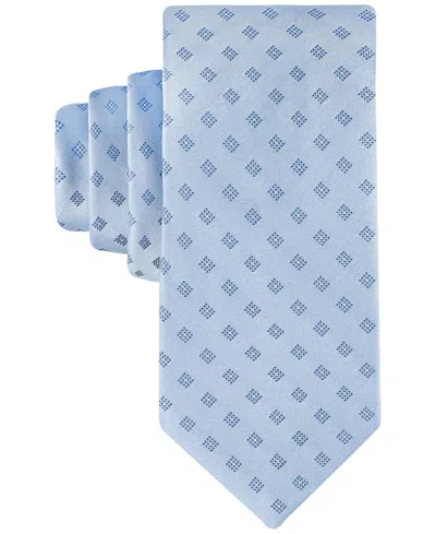 Calvin Klein Men's Shelby Textured Tie In Blue