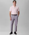 Calvin Klein Men's Short Sleeve Polo Shirt In Neutral