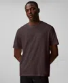 Calvin Klein Men's Short Sleeve Supima Cotton Interlock T-shirt In Burgundy