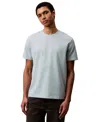 Calvin Klein Men's Mini Shadow Stripe Classic Tee In Cloud Blue