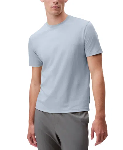 Calvin Klein Men's Short Sleeve Supima Cotton Interlock T-shirt In Plein Air