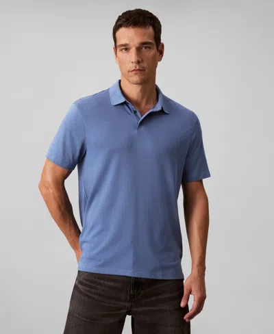 CALVIN KLEIN MEN'S SHORT SLEEVE SUPIMA COTTON POLO SHIRT