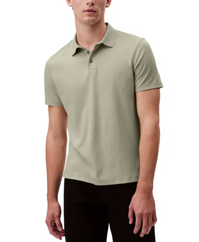 Calvin Klein Men's Short Sleeve Supima Cotton Polo Shirt In Tea