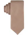 Calvin Klein Men's Sienna Solid Tie In Taupe