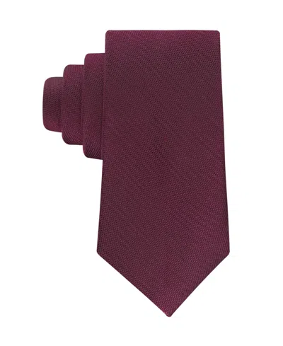 Calvin Klein Men's Silky Solid Tie In Purple